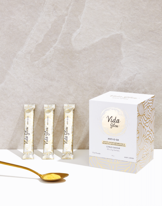 專業(yè)藥劑師大力推薦的抗衰老好物：Vida Glow抗糖抗氧閃釋粉！