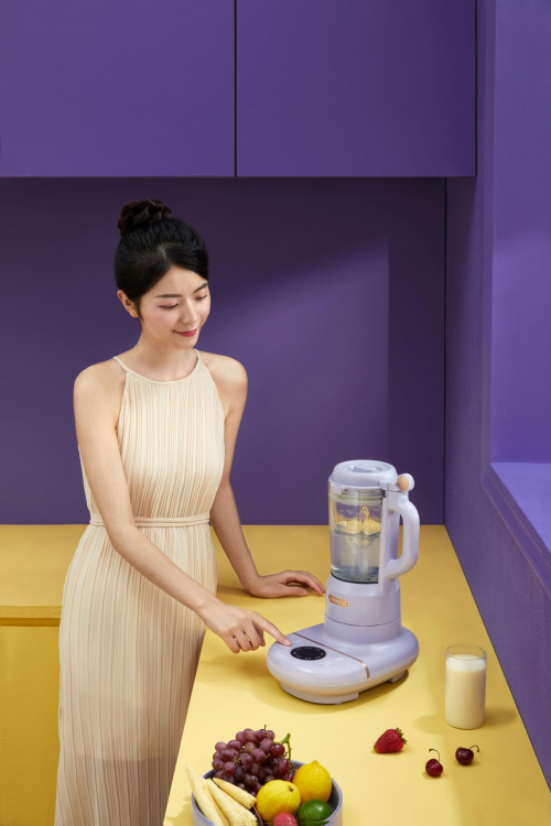 七彩叮當(dāng)輕薄破壁機(jī) 重新定義廚房新潮流