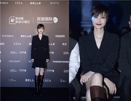群星齊聚點(diǎn)亮百麗秀場，2021“幻燃 新履”年度大秀華麗上演
