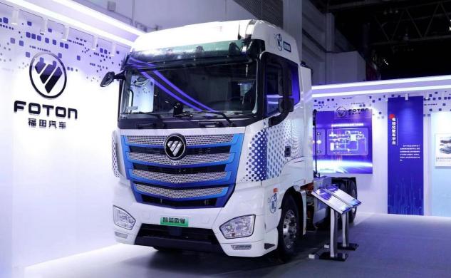 國(guó)家隊(duì)出戰(zhàn)：福田氫能重卡作為唯一商用車型 亮相世界智能網(wǎng)聯(lián)汽車大會(huì)