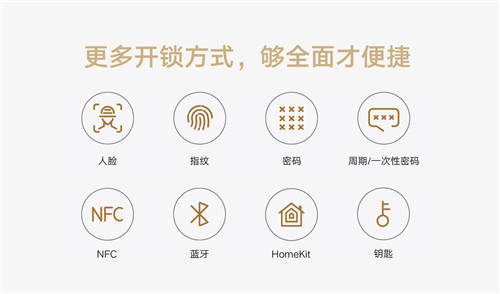 金融級安全守護 小米人臉識別智能門鎖 X 預售價2999元