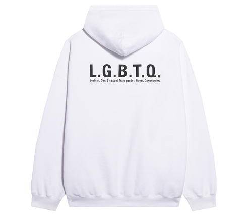寺庫(kù)上線巴黎世家PRIDE系列連帽衛(wèi)衣，開啟新的潮流風(fēng)尚