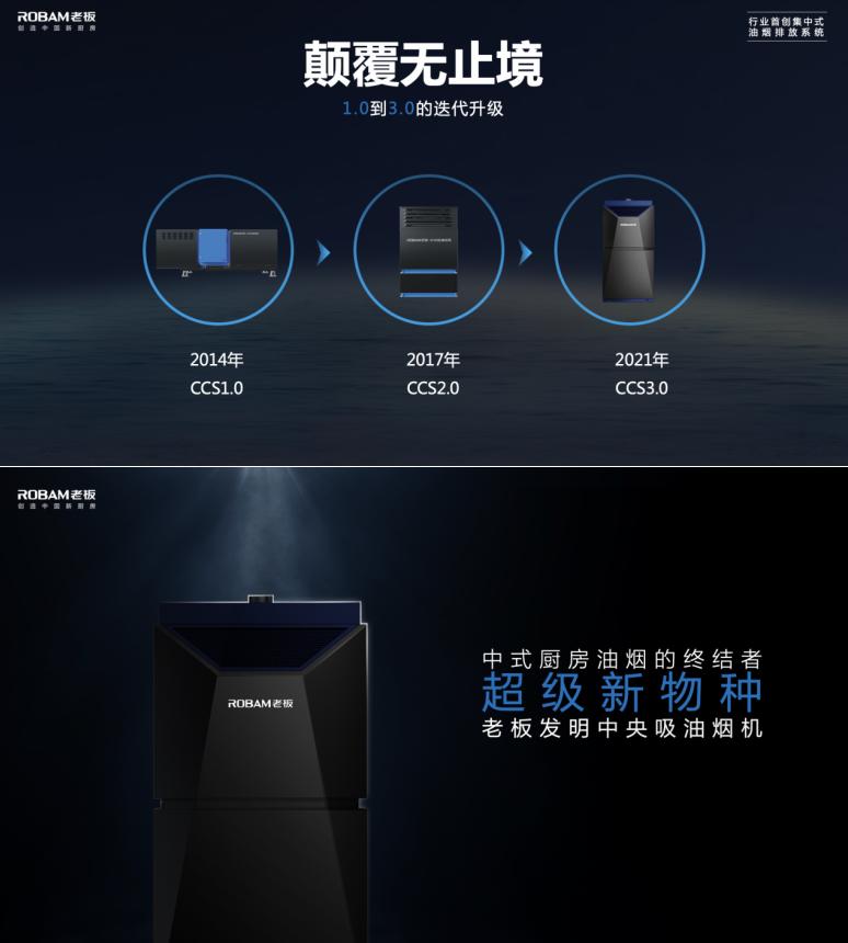 行業(yè)唯一！中國設計智造大獎金獎由老板中央吸油煙機CCS3.0斬獲！