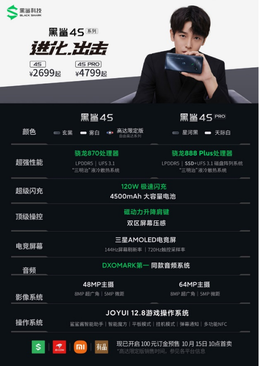 DXO音頻 No.1同款音頻硬件，黑鯊4S全系打造極致音效體驗(yàn)