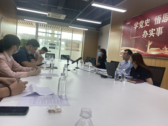 大陽金融研究所代表博眾投資對(duì)珠江鋼琴開展實(shí)地調(diào)研