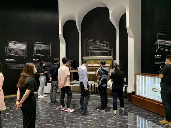大陽金融研究所代表博眾投資對(duì)珠江鋼琴開展實(shí)地調(diào)研