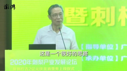 兩度點(diǎn)贊刺梨！鐘南山：我是貴州人，對(duì)貴州很有感情