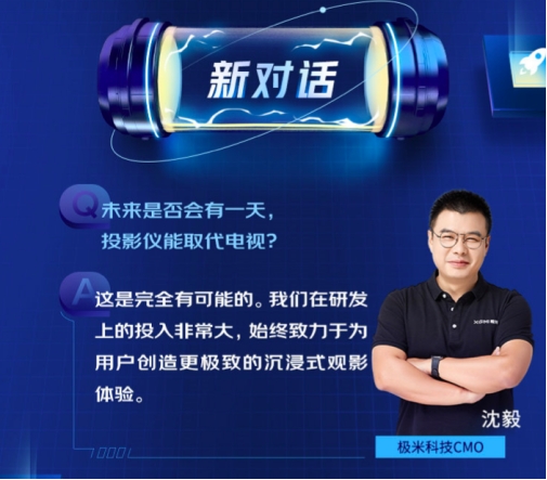 跨界征集新典范！京東11.11對(duì)話(huà)極米探討新青年科技觀引網(wǎng)友踴躍發(fā)問(wèn)