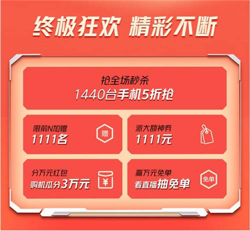 iQOO終極購(gòu)機(jī)攻略！秒殺1440臺(tái)手機(jī)，抽萬(wàn)元免單，購(gòu)機(jī)最高減500