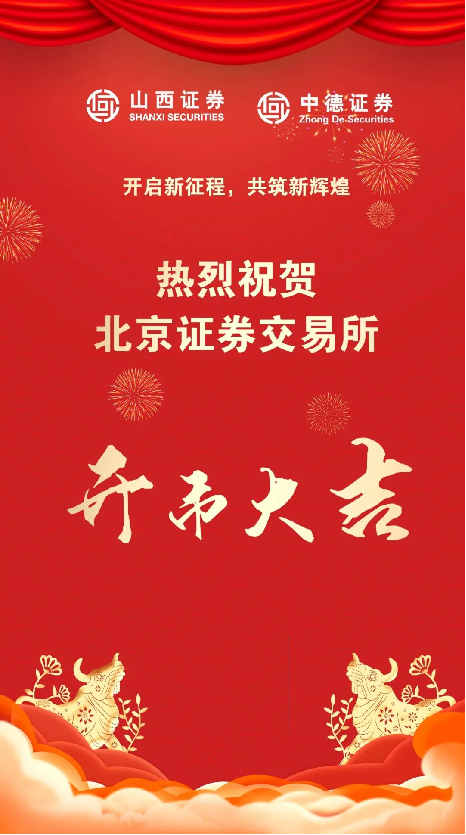 喜報！中德證券助力漢鑫科技、艾融軟件北交所成功上市