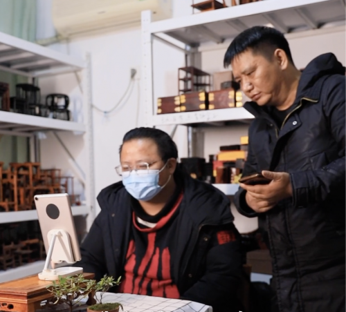 微拍堂里小微盆景，在自然意境中走向文化共富