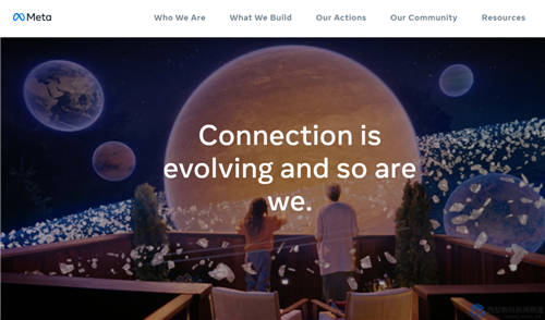 Facebook更名為Meta，啟用域名meta.com