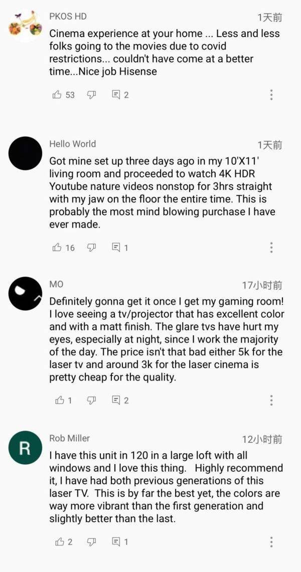 千萬粉絲博主Unbox Therapy推薦！海信激光電視海外引熱議