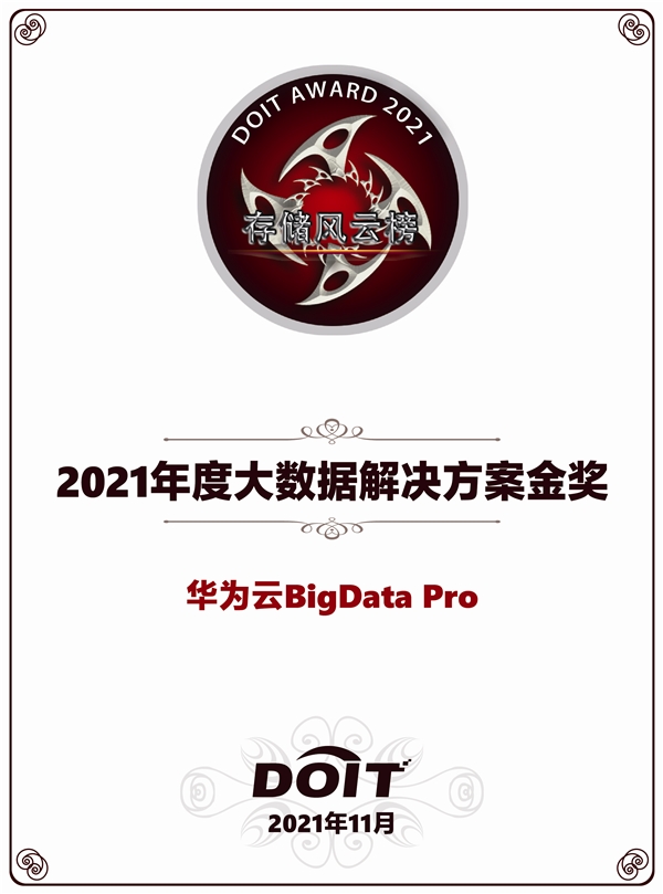 喜報(bào)！華為云斬獲三項(xiàng)數(shù)據(jù)創(chuàng)新技術(shù)產(chǎn)品獎(jiǎng)項(xiàng)