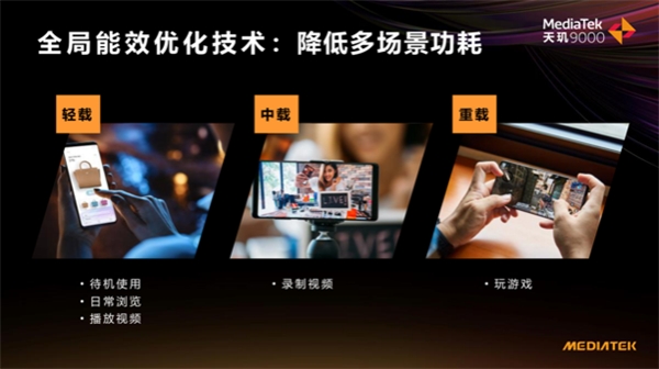 天璣9000功耗比新驍龍8低26.7%，全局能效優(yōu)化技術成功耗問題最優(yōu)解