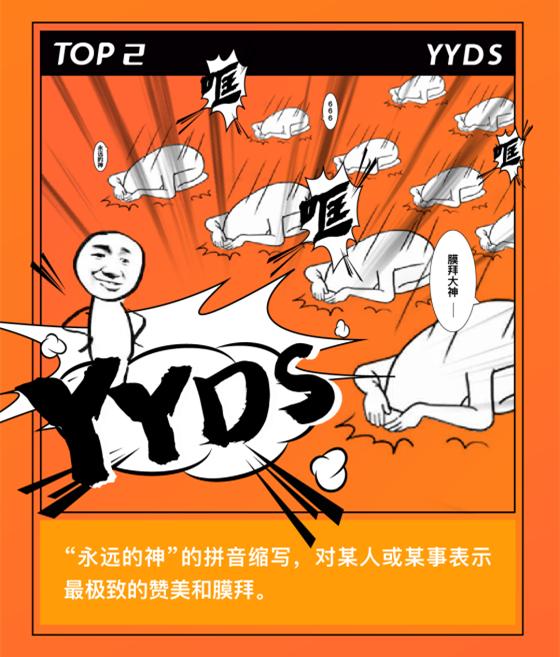 斗魚2021十大彈幕出爐：蚌埠住了、yyds、為什么不ban猛犸入選前三