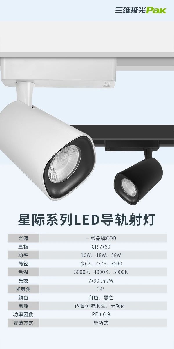跟著三雄極光學(xué)照明，不愁店內(nèi)沒(méi)顧客！