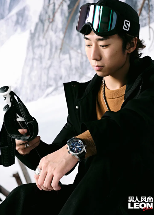 七匹狼夾克聯手蘇炳添后又合作演員夏雨，共赴雪境探索之旅