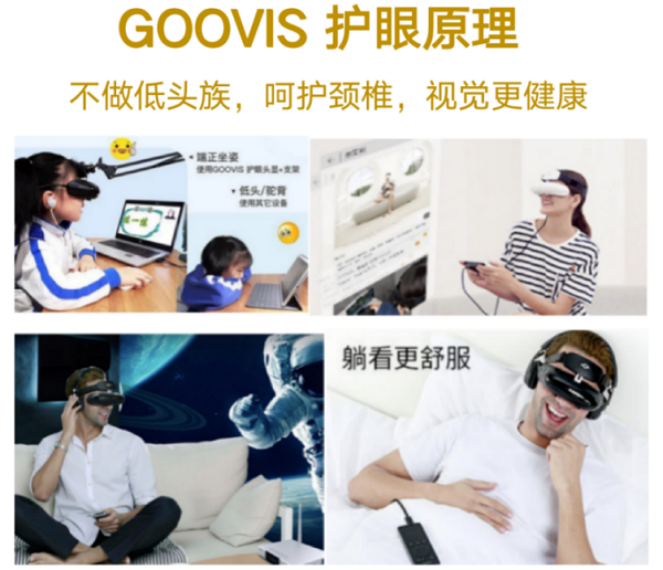 GOOVIS高清頭顯，讀屏?xí)r代護(hù)眼顯示新方式
