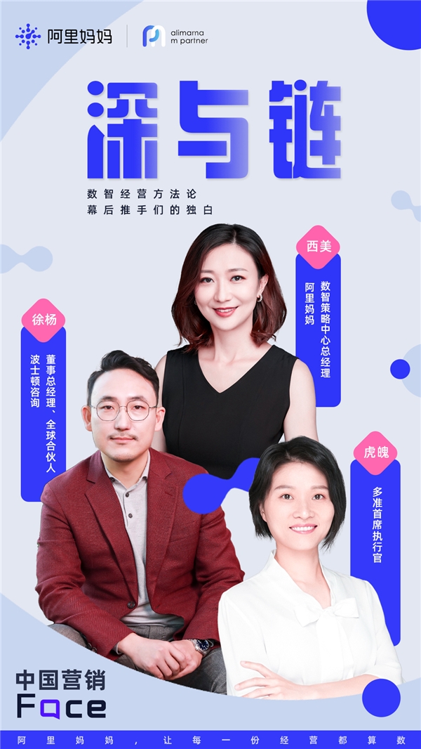 “深”與“鏈”：數智經營方法論幕后推手們的獨白｜m partner中國營銷FACE Vol.05