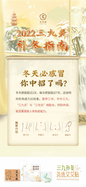 冬季全民養(yǎng)生熱，艾艾貼一招勝過萬元補品！