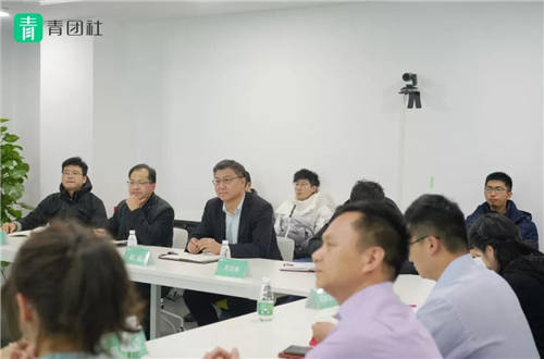 余杭區(qū)副區(qū)長顧斌一行調(diào)研走訪青團(tuán)社