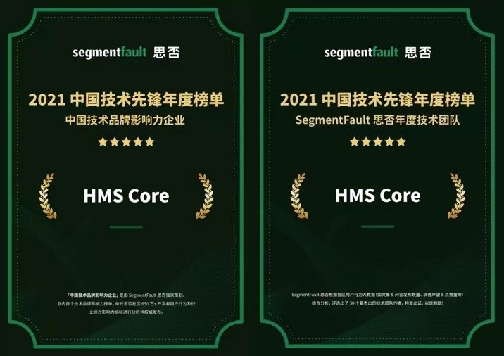 來自開發(fā)者的點贊！HMS Core榮獲多個行業(yè)獎項