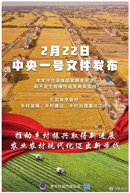 博眾投資：一號(hào)文件來襲，農(nóng)業(yè)板塊或?qū)⒂瓉硗顿Y機(jī)會(huì)！
