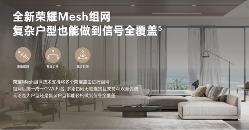 榮耀路由4 Pro攜強悍升級亮相，復雜大戶型輕松搞定上網(wǎng)難題！