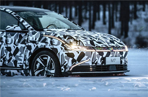 威馬汽車重磅推出的車型——威馬M7，-30℃依舊表現(xiàn)優(yōu)異