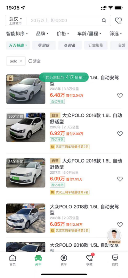 從車市到親戚再到瓜子二手車，坎坷的買車之路