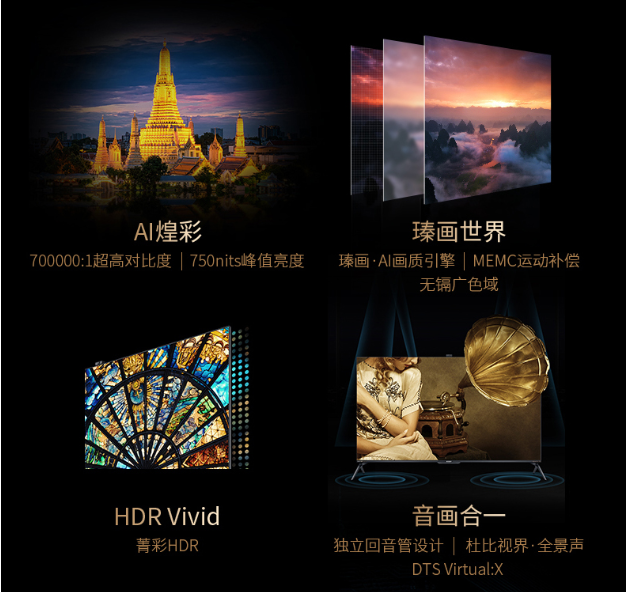 夏普75D8 旗艦電視通過HDR Vivid認(rèn)證，搭載聯(lián)發(fā)科MT9638芯片，畫質(zhì)更出色