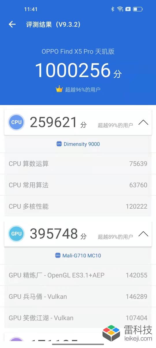 媒體正式公布OPPO Find X5 Pro天璣版跑分！百萬分上下天璣9000表現(xiàn)不俗！
