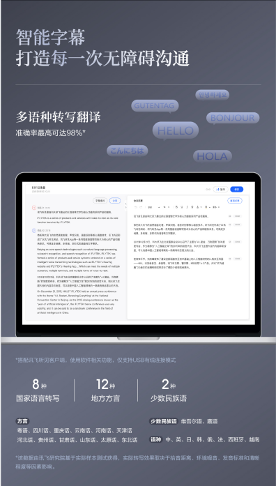 如何解決遠程會議聽不清，記不全的難題？訊飛智能全向麥克風M2正式上線！