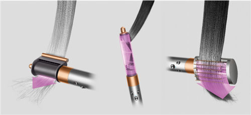 個(gè)性化定制專屬戴森Airwrap?多功能造型器配件組合，探索更多頭發(fā)造型可能性