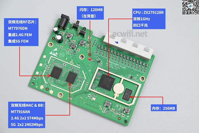 中興（ZTE）晴天墻面路由器AX3000拆機(jī)評(píng)測34.jpg