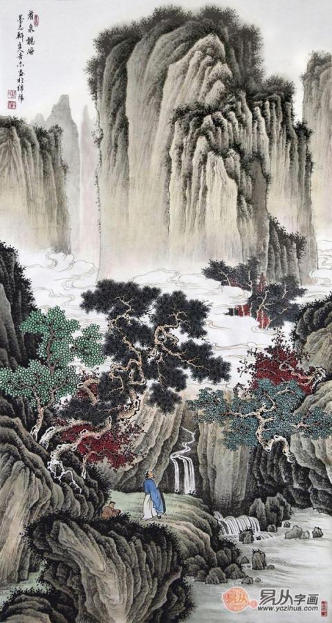 畫(huà)家許吉爾精品山水國(guó)畫(huà)欣賞，領(lǐng)略祖國(guó)山河景色藝術(shù)非凡！