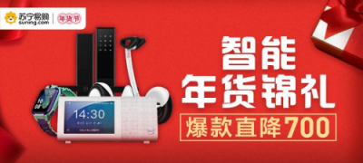 年輕人愛上新年貨！蘇寧智能數(shù)碼產(chǎn)品迎來消費(fèi)高峰