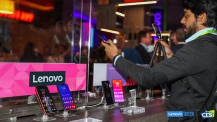 CES 2019最擁擠的展位：體驗聯想手機需提前排隊