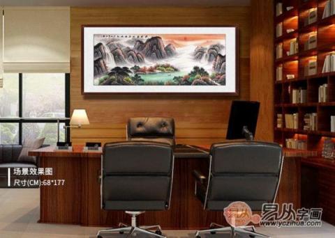 辦公室掛什么畫風(fēng)水好？畫家宋唐山水畫裝飾美景財(cái)運(yùn)旺！
