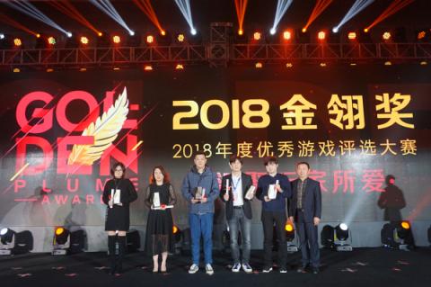 2018年再秀“肌肉” 盛大游戲斬獲金翎獎與CGDA十項大獎