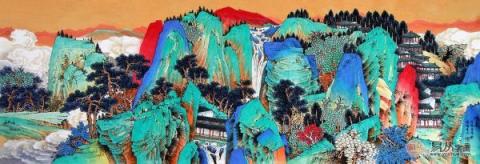 畫(huà)家許吉爾精品國(guó)畫(huà)賞析！領(lǐng)略自然山水美景無(wú)雙！