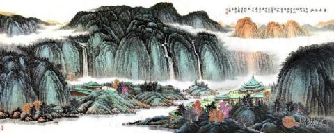 畫(huà)家許吉爾精品國(guó)畫(huà)賞析！領(lǐng)略自然山水美景無(wú)雙！