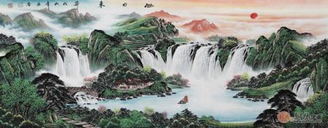 客廳沙發(fā)墻掛什么？這五幅旺財(cái)風(fēng)水畫裝飾最合適了！