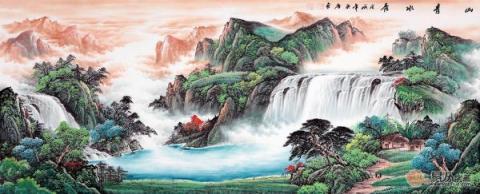 春節(jié)辦公室掛什么畫？易從網(wǎng)精品國(guó)畫裝飾旺財(cái)好運(yùn)來！