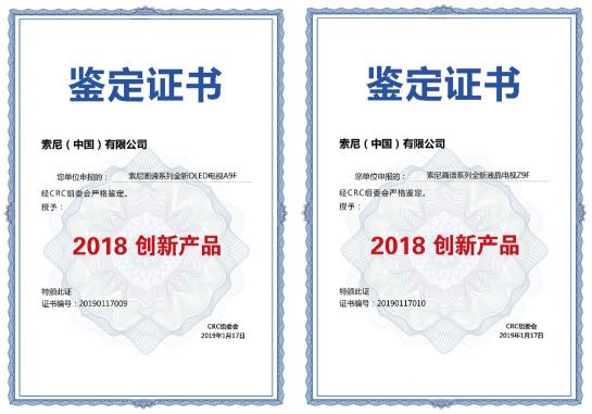 科技實(shí)力 匠心品質(zhì) 索尼榮膺中國(guó)電視工業(yè)領(lǐng)軍品牌