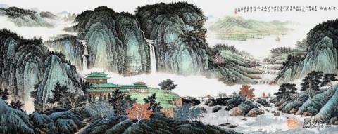 水墨丹青描繪山河之美—賞析許吉爾手繪國(guó)畫(huà)山水之美！