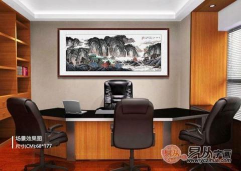 水墨丹青描繪山河之美—賞析許吉爾手繪國(guó)畫(huà)山水之美！
