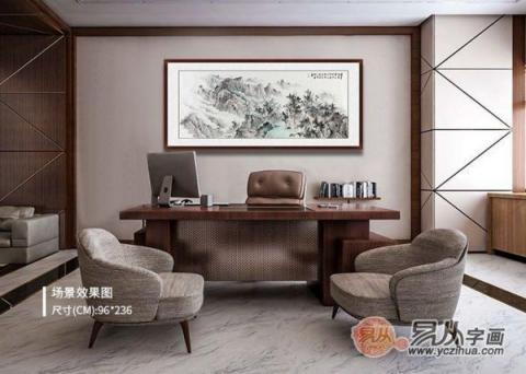 春節(jié)送禮送什么字畫(huà)好？李佩錦精品山水字畫(huà)雅致是首選！