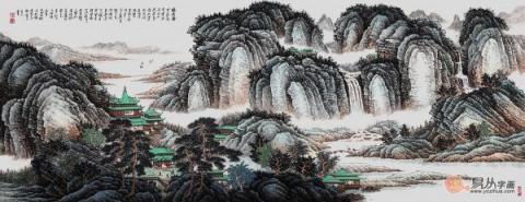 書(shū)畫(huà)收藏什么好？許吉爾精品界畫(huà)收藏首選！